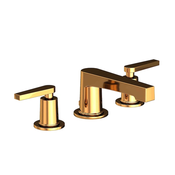 Newport Brass Widespread Lavatory Faucet in Polished Gold, Pvd 2970-24 - main